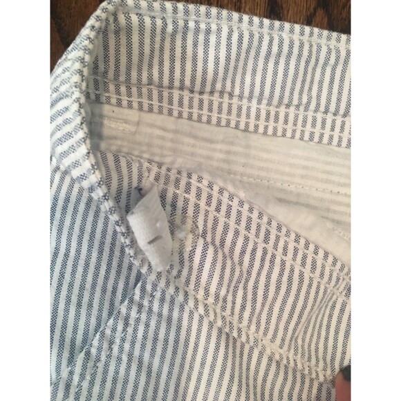 Boy's Urban Pipeline Blue & White Pin Striped Shorts - Size 14 Regular - Picture 4 of 5